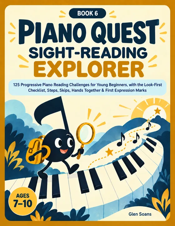 Piano Quest Book 6: Sight-Reading Explorer cover